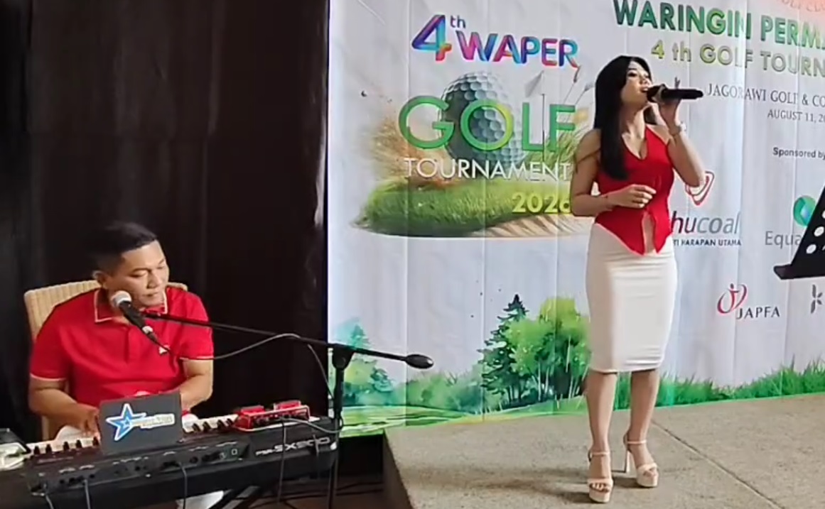 Sewa Organ Tunggal Golf MC Usher Cantik